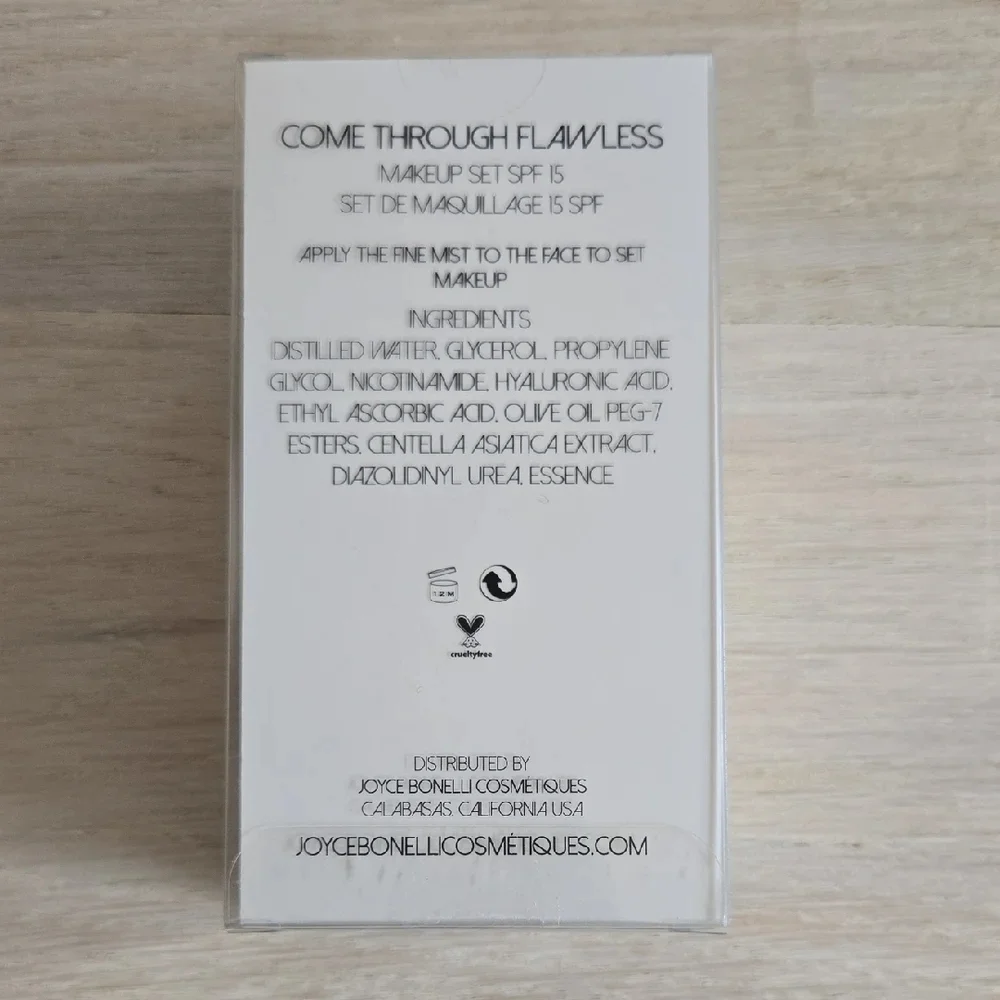 Joyce Bonelli Cosmetiques Setting Spray SPF 15 NIB